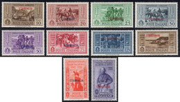 STAMPALIA 1932 - Garibaldi (17/26), Gomma Integra, Perfetti. ... - Egée