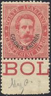 1893 - 10 Cent. Umberto I (4), Bordo Di Foglio, Buona Centratura, Gomma Originale Integra, Perfetto.... - Eritrea