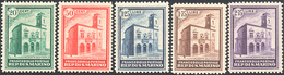 1932 - Palazzetto (159/163), Gomma Originale, Perfetti. ... - Andere & Zonder Classificatie