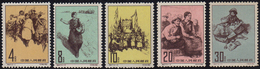 1961 - Tibetan People, Complete Set (M.616/620), O.g., MNH. ... - Other & Unclassified