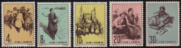 1961 - Tibetan People, Complete Set (M.616/620), O.g., MNH. ... - Andere & Zonder Classificatie