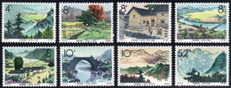 1965 - Landscapes Of Sinkiang, Complete Set Of 8 (Yv.1618/1625, M.874/881), O.g., MNH. ... - Andere & Zonder Classificatie