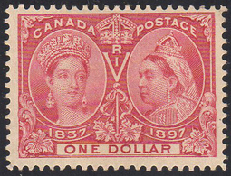 CANADA 1897 - 1 D. Anniversario Del Regno Di Vittoria (49), Gomma Integra, Perfetto, MNH. ... - Andere & Zonder Classificatie