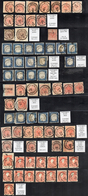 LOMBARDO VENETO/SARDEGNA 1860 - Settanta Esemplari (15 E 30 Cent. LV, 5 Soldi LV, 20 Cent. Sard.), T... - Other & Unclassified