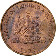 Monnaie, TRINIDAD & TOBAGO, 5 Cents, 1979, Franklin Mint, TTB, Bronze, KM:30 - Trinidad Y Tobago