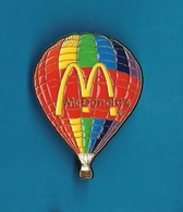 1 PIN'S  // ** MONTGOLFIÈRE / McDONALD'S® / Tirage 200 ** . (McDo Montgolfier 200 Ans Paris Septembre 1783) - McDonald's