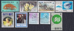 China Hong Kong Accumulation Of 9 Used (o) Stamps - Otros & Sin Clasificación