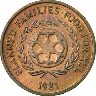 Monnaie, Tonga, King Taufa'ahau Tupou IV, 2 Seniti, 1981, TTB, Bronze, KM:67 - Tonga