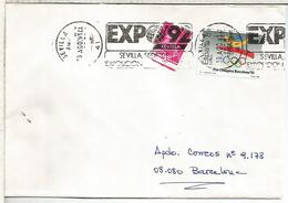 SEVILLA  CC CON RODILLO EXPOSICION UNIVERSAL DE SEVILLA EXPO 92 - 1992 – Siviglia (Spagna)