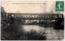 79 CERIZAY - Le Pont Du Chemin De Fer Sur La Sèvre - Cerizay