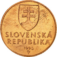 Monnaie, Slovaquie, 50 Halierov, 1996, SUP, Copper Plated Steel, KM:35 - Slovakia