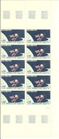 BLOC DE 10 TIMBRES 0.60 SATELLITE D1 - Neufs