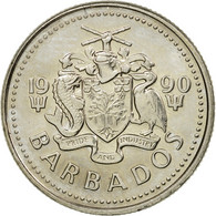 Monnaie, Barbados, 10 Cents, 1990, Franklin Mint, SUP, Copper-nickel, KM:12 - Barbados (Barbuda)