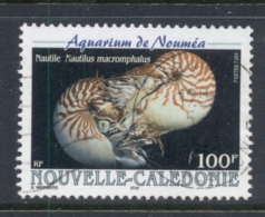 New Caledonia 2000 Noumea Aquarium Nautilus Shells FU - Used Stamps