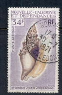 New Caledonia 1970 Shells 33f FU - Used Stamps