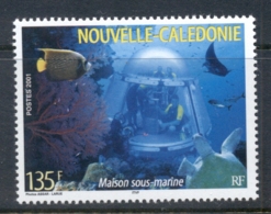 New Caledonia 2001 Underwater Observatory MUH - Used Stamps