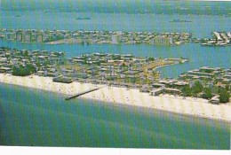 Florida Clearwater Beach Aerial View Overlooking The Palm Pavilion - Clearwater