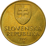 Monnaie, Slovaquie, 10 Koruna, 1995, SPL, Aluminum-Bronze, KM:11 - Slowakije