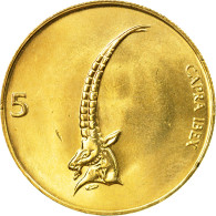 Monnaie, Slovénie, 5 Tolarjev, 2000, SPL, Nickel-brass, KM:6 - Slowenien