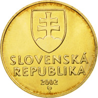 Monnaie, Slovaquie, Koruna, 2002, SPL, Bronze Plated Steel, KM:12 - Slovakia
