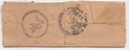 Holkar / Indore India  1880's  Stampless  Cover  Ujjain To Indore  # 10409  D Inde Indien - Holkar