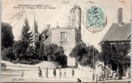 37 BEAUMONT LA RONCE - Entrée Du Château Place De L'église - Beaumont-la-Ronce