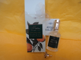 ACQUA COLONIA  4711 " BLOOD ORANGE & BASIL"  VAPO 30 ML ED.LIMITEE  RECHARGEABLE LIRE ET VOIR !! - Miniatures Femmes (avec Boite)