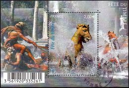 France Oblitération Cachet à Date BF N° F 4440 Fête Du Timbre - Protégeons L'eau, (cheval) - Used