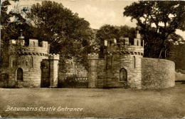 ANGLESEY - BEAUMARIS CASTLE ENTRANCE Ang46 - Anglesey