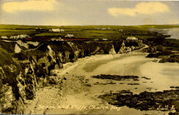 ANGLESEY - BEACH AND CLIFFS, CHURCH BAY Ang57 - Anglesey