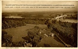 ANGLESEY - LLANFAIR - MENAI STRAITS AND BRIDGES Ang60 - Anglesey