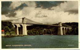 ANGLESEY - MENAI SUSPENSION BRIDGE Ang74 - Anglesey