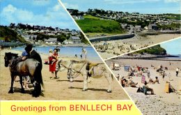 ANGLESEY - GREETINGS FROM BENLLECH BAY Ang106 - Anglesey