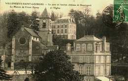 94....Val De MARNE...Villeneuve St Georges......le Parc Et L Ancien Chateau - Villeneuve Saint Georges