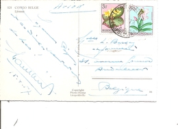Congo Belge ( CP De 1957 De Léopoldville Vers La Belgique à Voir) - Brieven En Documenten