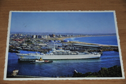 5415- S.A. VAAL, SOUTH AFRICA'S FIRST  MAILSHIP / POSBOOT ENTERING DURBAN HARBOUR - Altri & Non Classificati