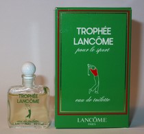 Lancôme : Trophée Pour Le Sport : Eau De Toilette 3,5 Ml,  Parfait état - Miniatures Men's Fragrances (in Box)