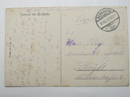 1917 , REGENSTAUF , Klarer Stempel Auf Karte - Feldpost (postage Free)