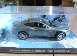 ASTON MARTIN V12 VANQUISH DIE ANOTHER DAY NOREV LES VOITURES DE JAMES BOND 007 - Norev