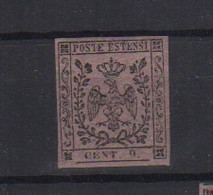 Italia 1855 Italy Modena 9c Mint MNH** RARE - RARO - Modène