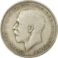 Monnaie, Grande-Bretagne, George V, Florin, Two Shillings, 1920, TB+, Argent - J. 1 Florin / 2 Shillings