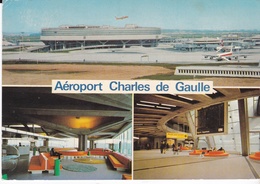 CPSM AEROPORT DE CHARLES DE GAULLE ROISSY EN FRANCE - Paris Airports