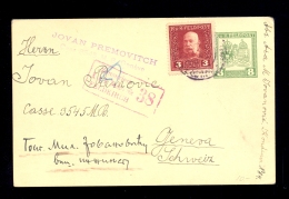 AUSTRIA - Military Postal Stationery Sent From Beograd (K.u.K.  ETAPPENPOSTAMT BELGRADE) / 2 Scans - Altri & Non Classificati