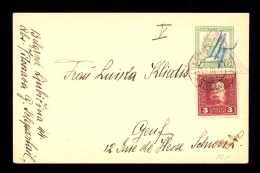 AUSTRIA - Military Postal Stationery Sent From Beograd (K.u.K. ETAPPENPOSTAMT BELGRADE) / 2 Scans - Altri & Non Classificati