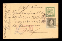 AUSTRIA - Military Postal Stationery Sent From Beograd (K.u.K. ETAPPENPOSTAMT BELGRADE) / 2 Scans - Other & Unclassified
