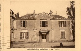 44. CPA. SAINT SEBASTIEN SUR LOIRE. Institut Catholique Professionnel. La Joliverie. Le Pavillon. 1948. - Saint-Sébastien-sur-Loire