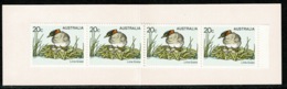 Ref 1237 - Australia 1979 - 2 X Trial Stamp Booklet Folders - 60c & 80c Little Grebe - Postzegelboekjes