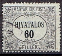 HUNGARY #  FROM 1921 MICHEL D3 - Service