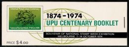 Ref 1237 - Australia 1974 - U.P.U. Centenary Stamp Booklet - Cuadernillos