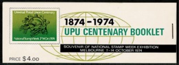 Ref 1237 - Australia 1974 - U.P.U. Centenary Stamp Booklet - Libretti